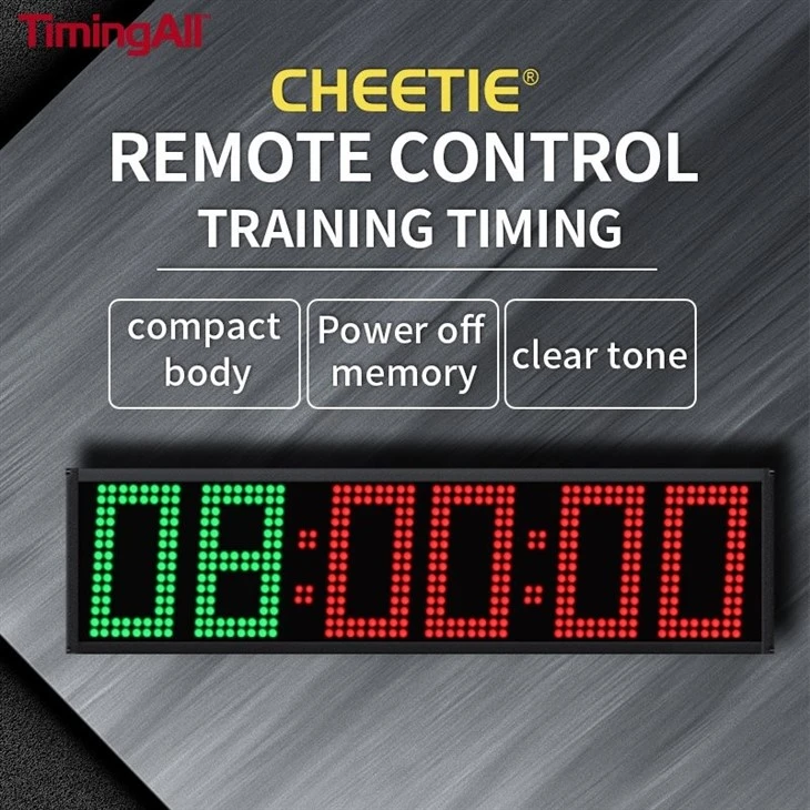 6 Digit 5inch gym clock